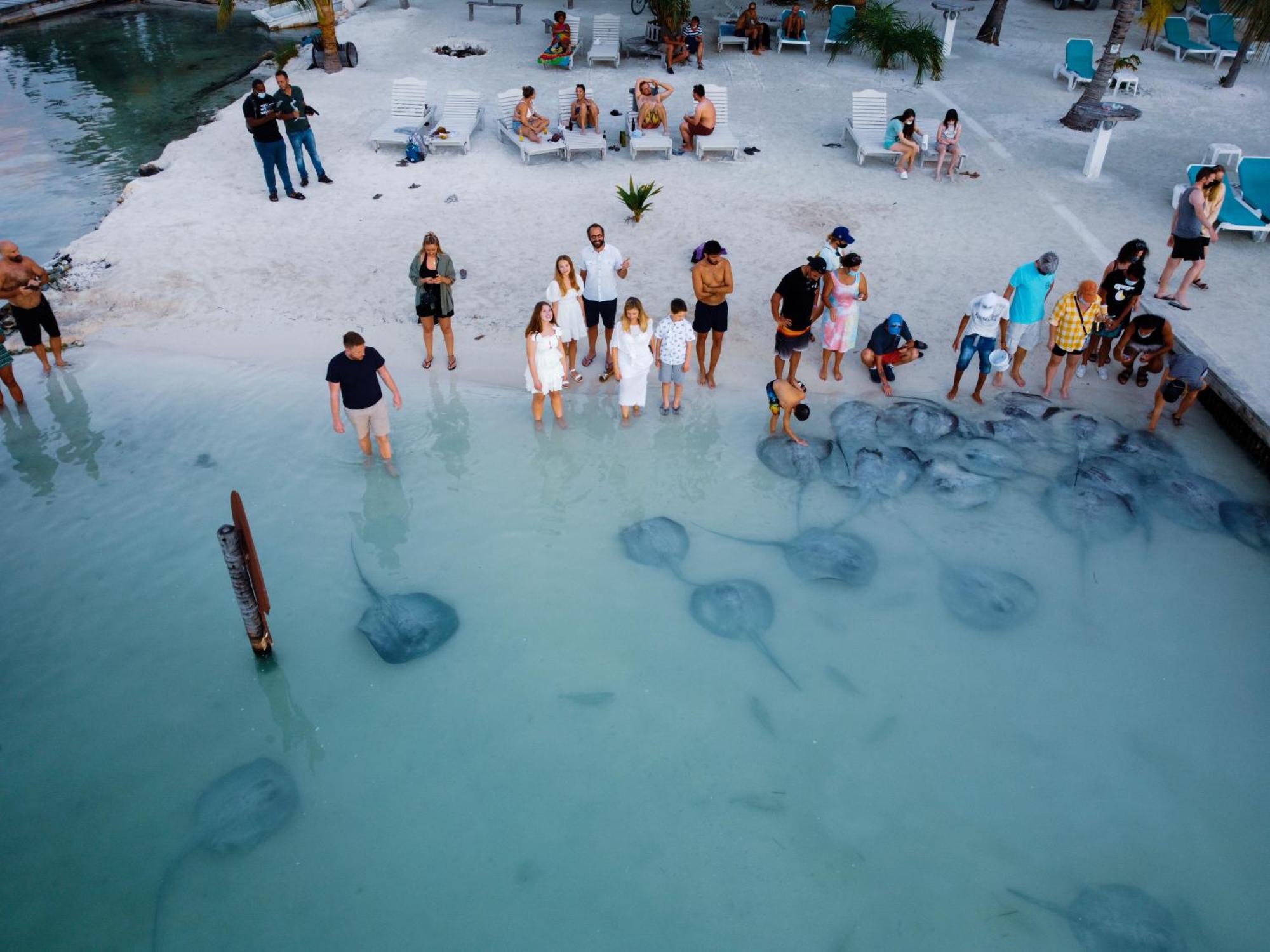 Hidden Treasure Vacation Home Blue Bay Cottage Caye Caulker Buitenkant foto